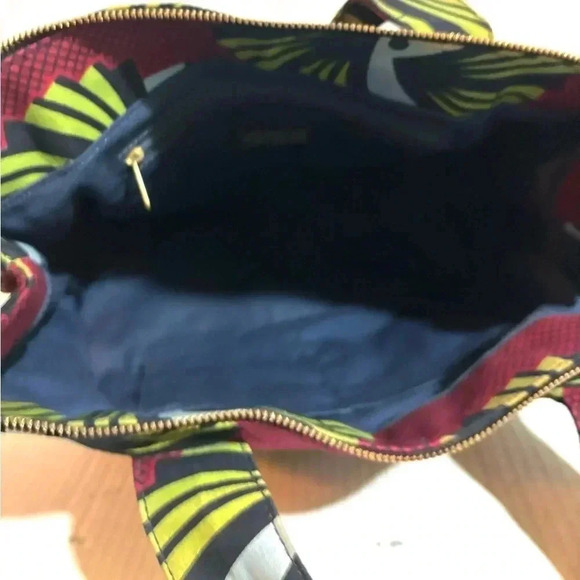 MZ Wallace multicolor print satchel handbag - Picture 7 of 12